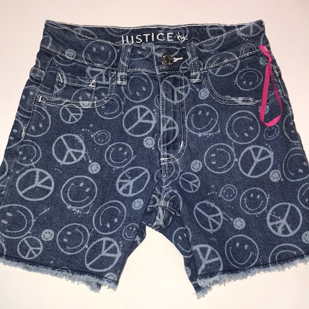 Justice Jean Shorts NWT Girls Size 12